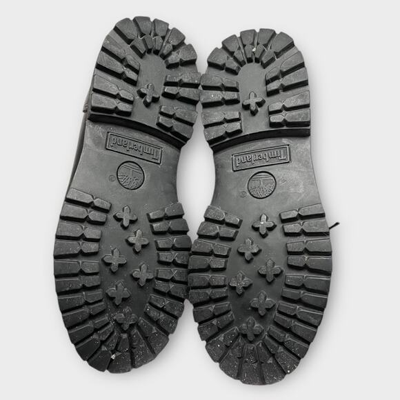 TIMBERLAND Panel Black Leather Waterproof Lace Up Boots Size 6.5 men / 8 women - Picture 5 of 7